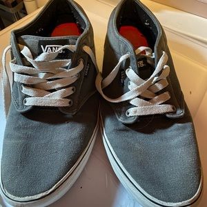 Men’s Vans Low Top Shoes (Grey, Size 12)